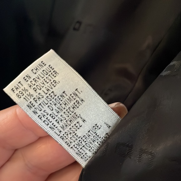 Bianca Nygard Tweed Blazer Black and White Size 6 Small - Picture 10 of 13